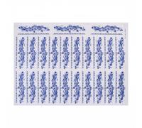 Fenteer Ceramic Decal Paper Underglaze Transfer Sheet Porcelain Sticker Pottery Transfer Ceramic Transfer Paper Material for Consistent Pattern Placement and, style to 9