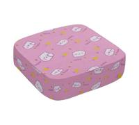 Fenteer Chair Cushions for Dining Chair Pad Portable Thickened Square Booster Cushion Heightening Cushion for Boys Girls Baby Toddler
