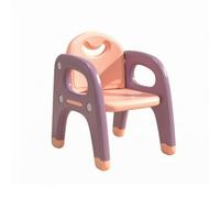 Fenteer Children Study Desk With Ergonomic Contoured Seat And Armrests Rounded Edges Smooth Surface Sturdy Four Splayed Legs Solid Side Panels Portable, Pink