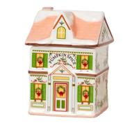 Fenteer Christmas Village Spice House Xmas Decor,Empty Spices Bottle Reusable Miniature Resin Ornament Spice Jar for Cooking Glitters, Style C