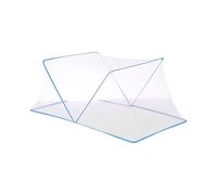 Fenteer Collapsible Bed Netting Cover, Room Decoration Canopy, No Need to Install, Blue 190x80x80cm