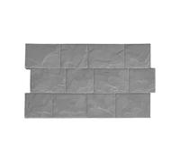 Fenteer Concrete Stamp Mat Realistic Stone Texture Crafting Decoration Stromatolite Concrete Model Casting Model for Path Patio Tiles