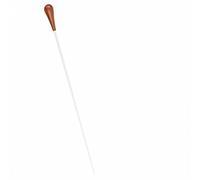 Fenteer Conductor Fiberglass Orchestra Choir Band With Smooth Ebony Grip And Weighted Control Suitable for music directors choir band leaders stage shows theater rehearsals, Red