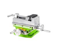 Fenteer Cross Slide Drill Press Vise 75 mm Jaw Width for Mini Milling Machine for Machine Boring 2 Way x Y Axises Bench Vise