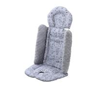 Fenteer Cushion Infant Carrier Pram Cushion Thick Padding Breathable Soft Universal Trolley Mattress Seat Liner Insert, Gray