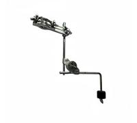 Fenteer Cymbal Stand Extension Drum Hardware Bracket Clamp Arm Mount Attachment Crafted In Zinc Alloy For And Easy Kit Expansion Suitable for rehearsals, Cymbal Stand Slider Extension Bracket