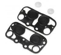 Fenteer Dairy Equipment Diaphragm Silicone Service Membrane Gasket Flat Build with Raised Circles Pre Cut Holes for Tight Seal Suitable for Farm Maintenance Professional Repair Equipment Servicing