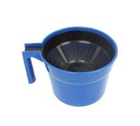 Fenteer Dairy Filtering Device Dairy Strainer Milk Strainer Filtering Funnel Collection Container With Perforated Inner And Molded Side, style to 2