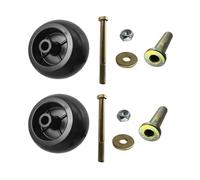 Fenteer Deck Wheels Kit with Bolts & Locknuts Mowers Parts Sturdy Hardwares Lawn Mowers Accessories for 68-2730 116-9981 103-3168, 2 Pieces Kit