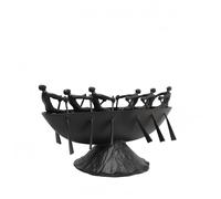 Fenteer Decorative Figurine Modern Human Figure Sculpture Metal Ornament Abstract Statue With Textured Finish For Tabletop Display Suitable for workspace, Rowing Team Sculpture 32 15 16CM