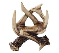 Fenteer Deer Candle Holder Home Decoration Table Centerpiece Practical Sturdy Ornament Resin Candleholder for Table Home Party