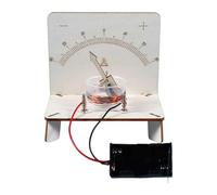 Fenteer DIY Amperemeter Model Stem Project Teaching Aids Wood Educational Toy Self Assembly Physics Experiment Kits for Home Students