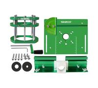 Fenteer DIY Router Lift Table System Engraving Auxiliary Tool Carpentry Tool Sturdy Router Table Insert Plate for Trimming Machine