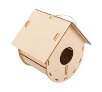 Fenteer DIY Wooden Science Experiment Bird House Kit Science Experiment Toy Set Creative Stem Project Classroom Teaching for Children