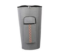 Fenteer Djembe Bag African Drum Storage Case Oxford Cloth Wear Resistant Protection Shockproof Backpack Musical Instrument Accessory, Gray 12 inch