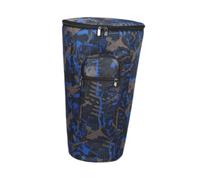 Fenteer Djembe Carry Case African Drum Bag with Adjustable Shoulder Straps Thickened Sturdy Oxford Cloth Drum Gig Bag Padded Backpack, 10inch