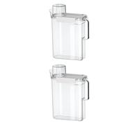 Fenteer Dog Cat Food Storage Container Pet Food Storage Bin Keep Fresh Practical Convenient Leakproof Dispenser Bottle Sealed Tank, 2 Pieces