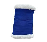 Fenteer Dog Ears Muff Ear Wraps for Dogs Soft Scarf Warm Winter Grooming Hat Dog Ears Protection Cover Dogs Quiet Ear Cover for Pets, S Blue
