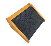 Fenteer Dog Ramp Pet Ladder Wooden Low Angled Lightweight Indoor Cats Stair Pet Climbing Aid Cat Ramp for Couch Truck Bed Sofa Indoor