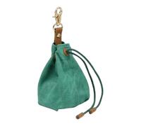 Fenteer Dog Treat Pouch Puppy Training Food Snacks Storage Portable Fanny Pack Pet Treats Bag for Pet Walking Outdoor Camping Travel, green