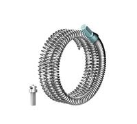 Fenteer Drain Snake Cable, Drain Auger Cable, Practical Steel Sink Unclogging Tool for Toilet, Length 5m