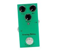 Fenteer Electric Guitar Effects Pedal Musical Instrument Accessories, Mini, Portable True Guitar Pedal for Show, Concert, Analog Delay