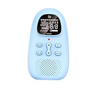 Fenteer Electric Metronome Volume Adjustable Lightweight Easy to Use Rhythm Training Mini Digital Metronome Portable for Violin Piano, Blue