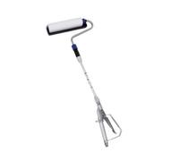 Fenteer Electric Paint Roller With Ribbed Handle Assembly And Connector Parts For Stable Control On Doors And Trim Suitable For Everyday Painting Jobs