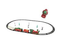 Fenteer Electric Train Toy Railway Tracks Sets Easy Assemble Playset Electronic Toys Steam Train Set Locomotive Engine for Boys Girls, Style C