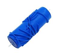 Fenteer Embossing Flower Patterned Paint Roller Sleeve Decorative Texture Roller for Wall Painting Machine - #12, as described