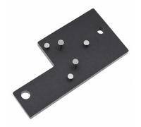Fenteer Engine Timing Fixture for ISF2.8 Vehicle Engine Camshaft Locking Plate with Four Locating Pins and Threaded Hole Steel Design for Engine Repair Timing Service