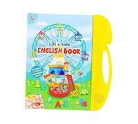 Fenteer English Words Sound Book Preschool Educational Sound Books Early Learning Speak and Spell Kids Learning Toys for Ages 3+ Kids