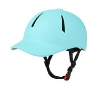 Fenteer Equestrian Helmet Baseball Cap Comfortable Ventilated Horse Riding Equipment Cycling Helmet for Club Lesson Sports Show, blue S