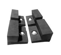 Fenteer EVA Support Pads for Car Top Tents Portable Easily Install Removable to Roof Racks Compact Set of 4 Quick Mount