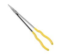 Fenteer Extra Long Pin Reach Pliers Long Pin Nose Pliers, Comfort Grip, Repairing Tool 16inch for Tight Space Home Contractors, O Degree