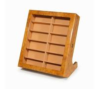 Fenteer Eyeglass Display Case Sunglasses Storage Organizer Box with Clear Panel and Lock Closure MDF Body Flannel Interior, Array, Color to 3, Style to 3