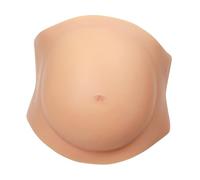 Fenteer Fake Belly Mannequin Bump Costume Cosplay for Performance TV Series, Beige