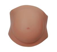 Fenteer Fake Belly Mannequin Bump Costume Cosplay for Performance TV Series, Bronze