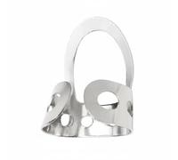 Fenteer Finger Cover Finger Pick Thumb Pick Guitar Pick Plectrum Stainless Steel Bendable Loop Personalized Fit Ergonomic Curve Calluses For Acoustic Sets Bluegrass Folk Playing, Silver