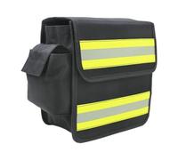 Fenteer Firefighter Waist Bag Tool Storage Bag Fanny Pack with Reflective Strips Premium Multipurpose Sturdy Oxford Cloth Waist Pack