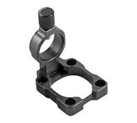 Fenteer Fishing Box Umbrella Holder Folded Umbrella Stand Portable Aluminum Alloy Detachable Bracket for Deck Outdoor Camping Outside, Gray