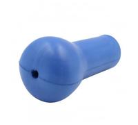 Fenteer Fishing Rod Holder Rod End Support Socket Rest With PU Shell And Soft Lined Interior Rod Butt Hold Between Casts Suitable for bank fishing shore fishing lake trips river outings , Blue