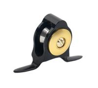 Fenteer Fishing Roller Guide Fishing Rod Roller Tips Equipment Sturdy Guide Rings Metal Rods Repair for Sea Boat Trolling Rod, 59x34.5x9mm