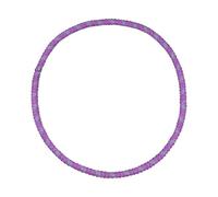 Fenteer Fitness Hoop Weighted Waist Abdomen Hoop Portable Folding Lightweight Sp Circle Exercise for Adults Traveling Family, Purple