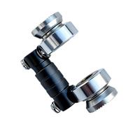 Fenteer Folding Bike Quick Release Buckle Accessory Compact High Performance Practical Professional Secure Locking Premium Durability, Silver