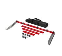 Fenteer Folding Measuring Ruler Stair Gauge Ruler Angle Ruler Layout Ruler With Modular Sections to Fit Task Lengths and Reduce Guesswork Aluminum Alloy