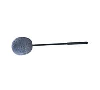 Fenteer Friction Gong Mallet Soft Low Notes Instruments Meditation Playing Acoustic Percussion Rubber Head Resonant Mallet, Gray Blue 37x10x7cm