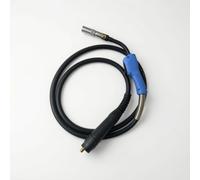 Fenteer Gas Torch Mig Torch Cable Nozzle Sturdy Copper Stainless Steel Structure Smooth Wire Feed and Secure Connection Ergonomic Handle for Fabrication, Style to 3