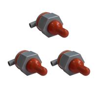 Fenteer Goat Nipples Small Animal Milk Drink Nipples,Replacement, Lamb Teat Feeders,Soft Rubber Pacifiers for Dog Lambs Puppy Sheep, Style 2