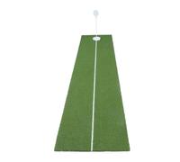 Fenteer Golf Putting Green Training Accessories Foldable with 1 Hole Cup Golfer Gift Golf Practice Mat for Park Office Indoor Outdoor
